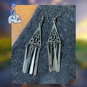 💀Triangle Earrings